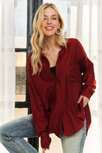 ADORA Button Down Linen Shirt - Women's Down Shirt Tops by Trendsi | Available at Handbags Specialist Headquarter