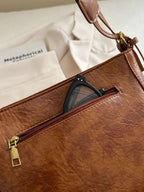 PU Leather Adjustable Strap Crossbody Bag with Pouch - Crossbody Bag by Trendsi | Available at Handbags Specialist Headquarter