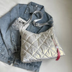 Quilted Nylon Travel Bag - travel-bag by Trendsi | Available at Handbags Specialist Headquarter