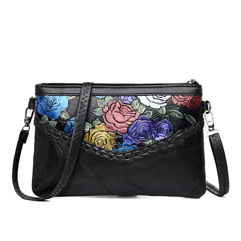 Floral Printed Hand Clutch Purse