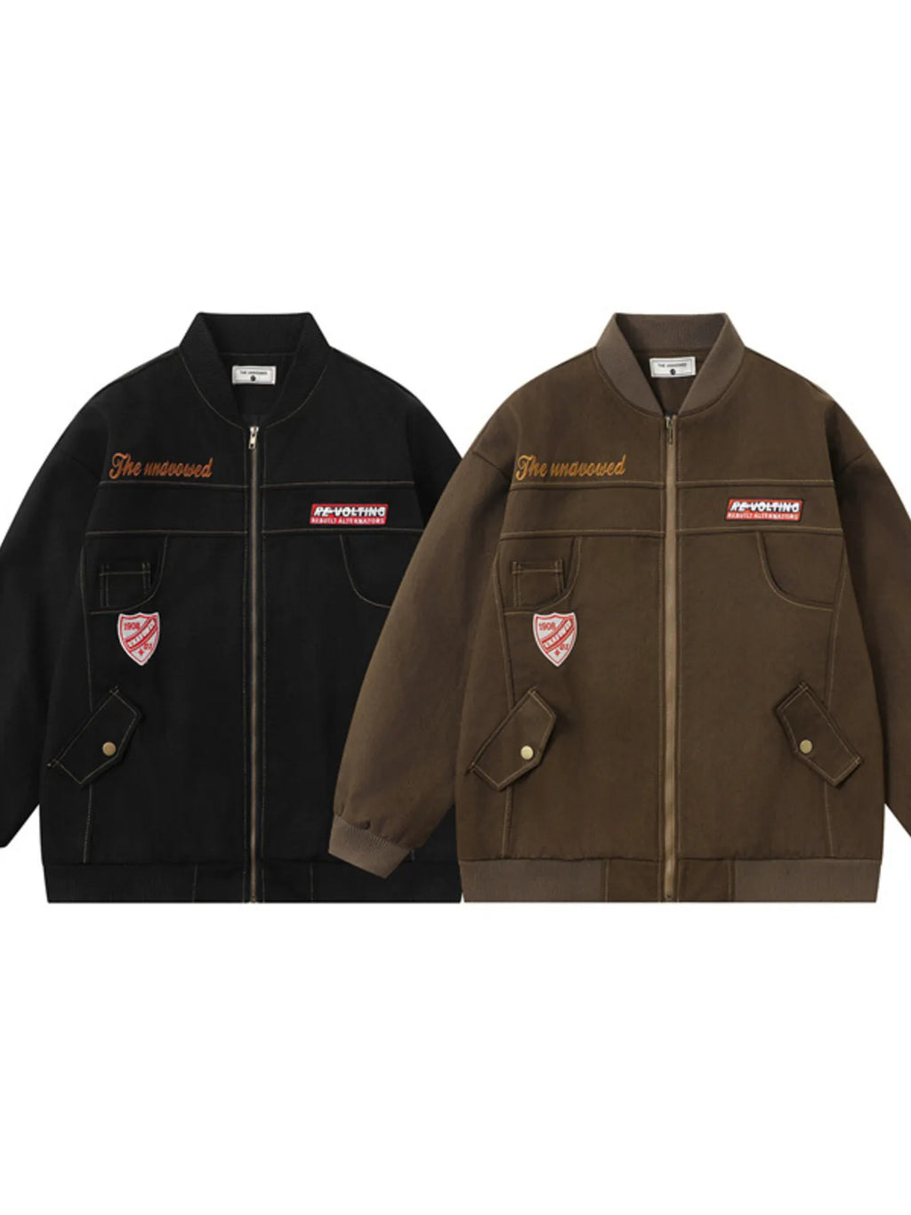 Men's Zip Up Long Sleeve Jacket - Men's jackets by Trendsi | Available at Handbags Specialist Headquarter