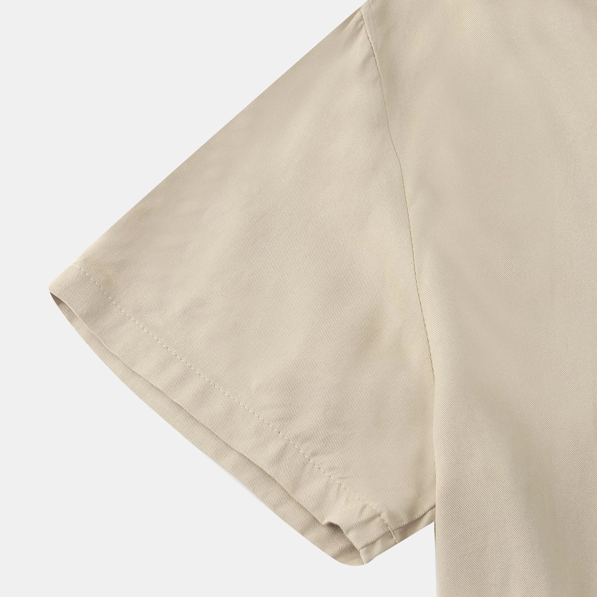 Men's Plus Size Casual Short Sleeve Button Down Shirt - mens-shirts by Trendsi | Available at Handbags Specialist Headquarter