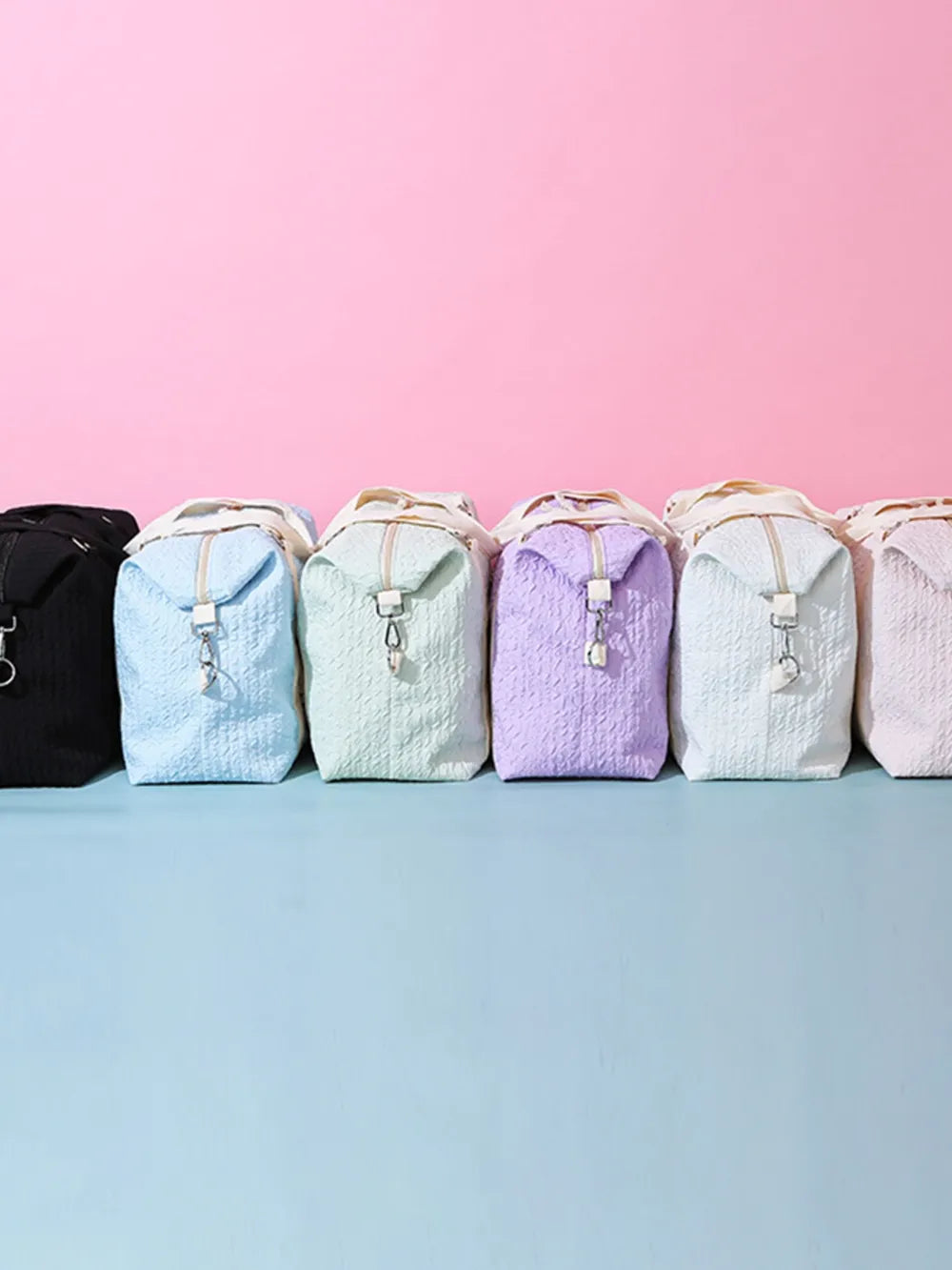 Texture Oxford Cloth Travel Bag - travel-bag by Trendsi | Available at Handbags Specialist Headquarter