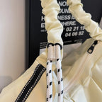 Ruched Large Tote Bag - Tote Bag by Trendsi | Available at Handbags Specialist Headquarter