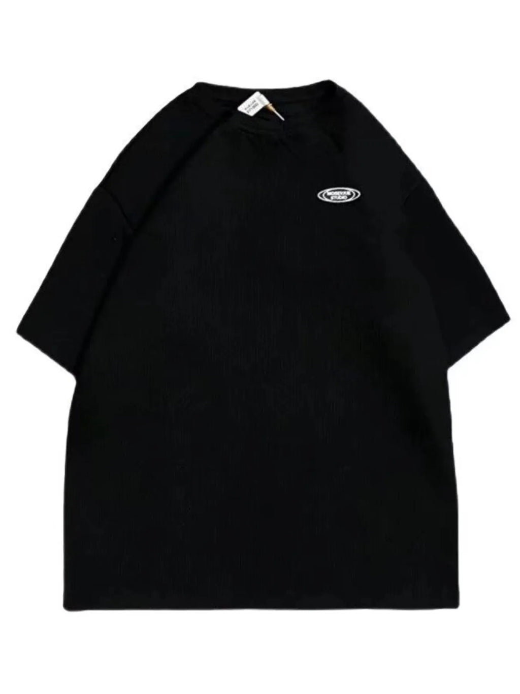 Men's Full Size Round Neck Half Sleeve T-Shirt Plus Size - Men's T-Shirt by Trendsi | Available at Handbags Specialist Headquarter