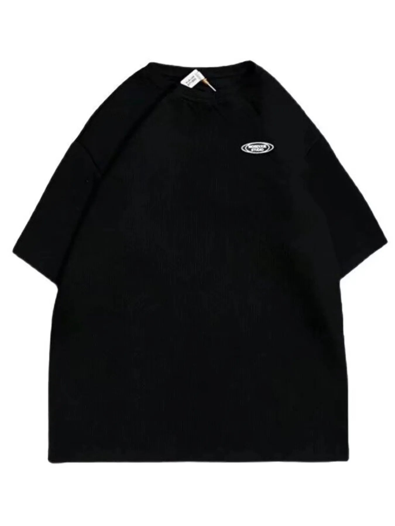 Men's Full Size Round Neck Half Sleeve T-Shirt Plus Size - Men's T-Shirt by Trendsi | Available at Handbags Specialist Headquarter