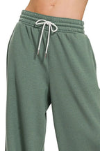 Zenana Scuba Drawstring Pants - Women Pants by Trendsi | Available at Handbags Specialist Headquarter