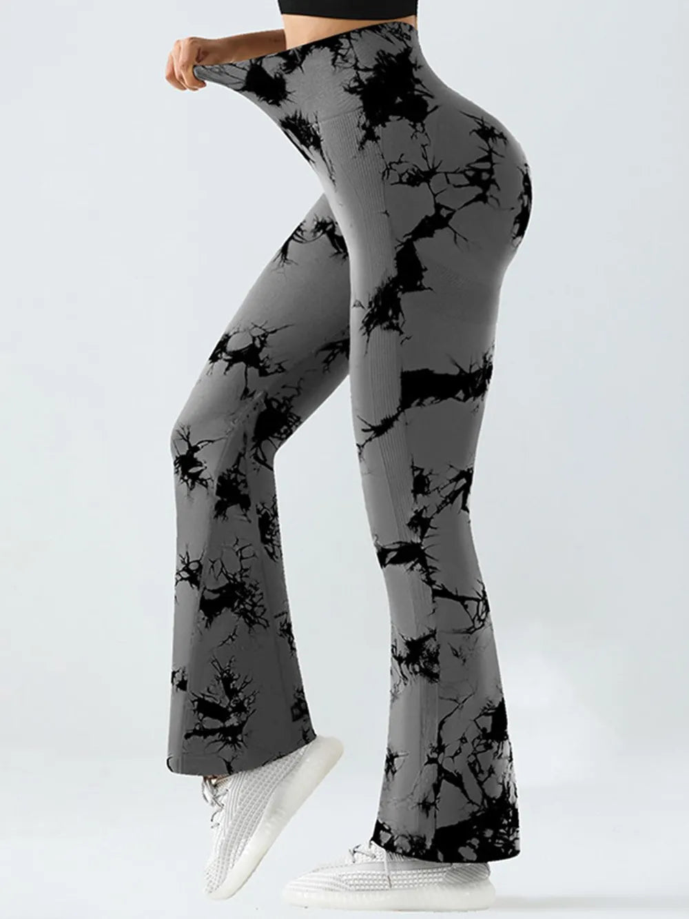 Tie-Dye High Waist Active Leggings - Leggings by Trendsi | Available at Handbags Specialist Headquarter
