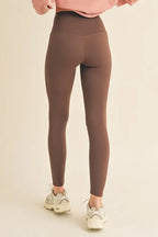 Yelete Full Size Fleece Lined High Waisted Leggings - Leggings by Trendsi | Available at Handbags Specialist Headquarter