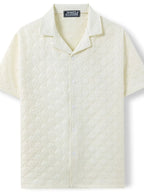 Men's Plus Size Button Down Short Sleeve Shirt - Men's Shirt's by Trendsi | Available at Handbags Specialist Headquarter