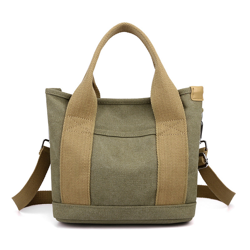 Korean Style Large Capacity Canvas Commute Bag