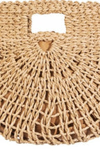 Fame Braided Semi Circle Tote Bag - Tote Bag by Trendsi | Available at Handbags Specialist Headquarter