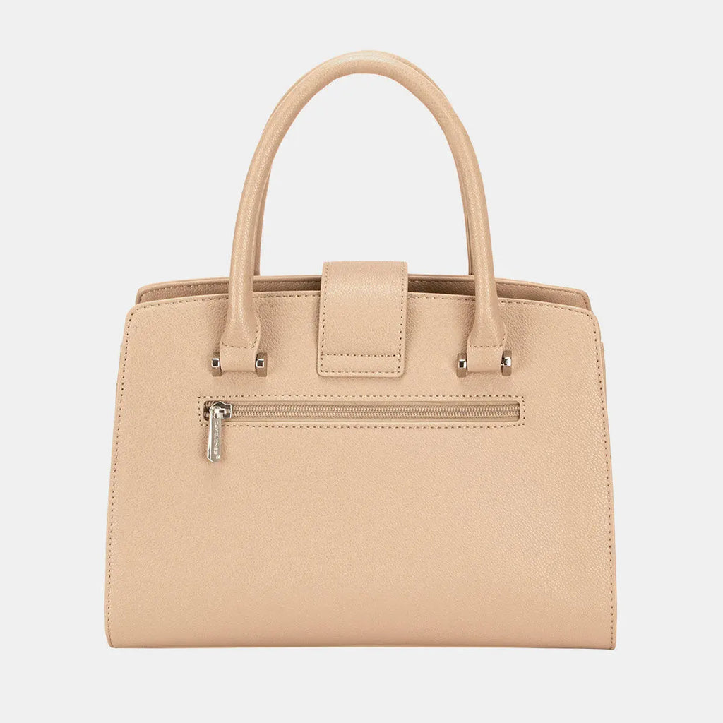David Jones PU Leather Handbag - Tote Bag by Trendsi | Available at Handbags Specialist Headquarter