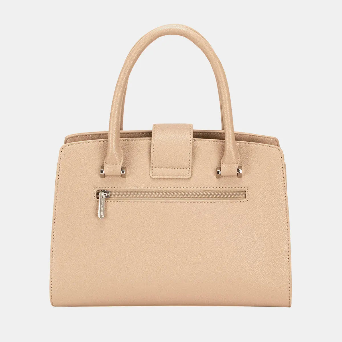 David Jones PU Leather Handbag - Tote Bag by Trendsi | Available at Handbags Specialist Headquarter