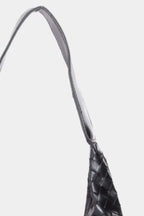 Fame Woven Faux Leather Tote Bag - Handbags by Trendsi | Available at Handbags Specialist Headquarter