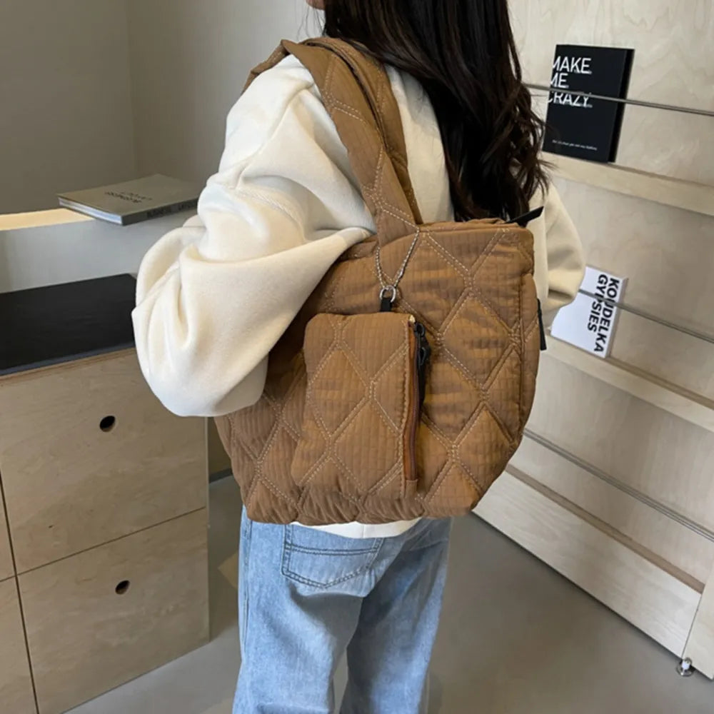 Polyester Medium Tote Bag - Tote Bag by Trendsi | Available at Handbags Specialist Headquarter