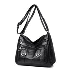 PU Leather Multi-Pockets Crossbody Bag - Crossbody Bag by Trendsi | Available at Handbags Specialist Headquarter