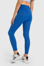 Millennia High Waist Ankle-Length Yoga Leggings - Leggings by Trendsi | Available at Handbags Specialist Headquarter