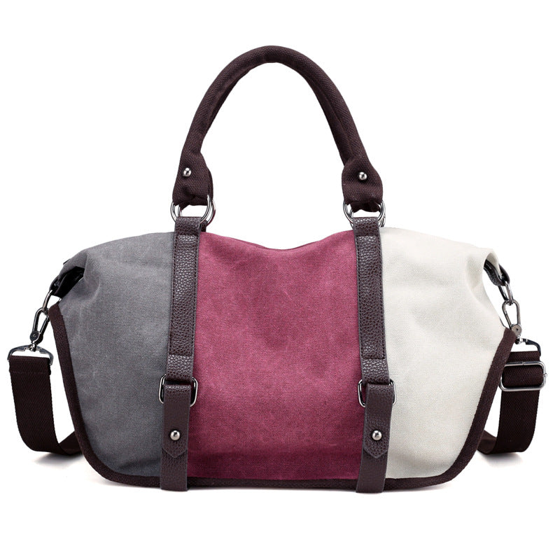 UrbanChic Canvas Carryall Handbag