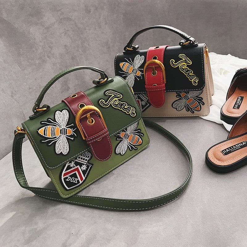 EternaStitch Luxe Embroidered Handbag Collection