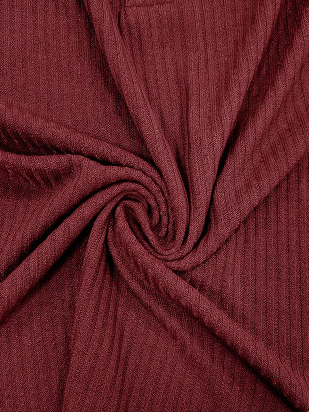 Men's Ribbed Knit Long Sleeve Polo - Men's Polo shirt by Trendsi | Available at Handbags Specialist Headquarter