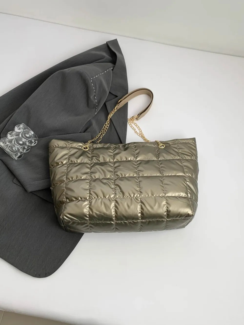 Bubble Texture Tote Bag - Tote Bag by Trendsi | Available at Handbags Specialist Headquarter