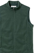 PolarZip Men's Fleece Vest – Big & Tall by Essentials