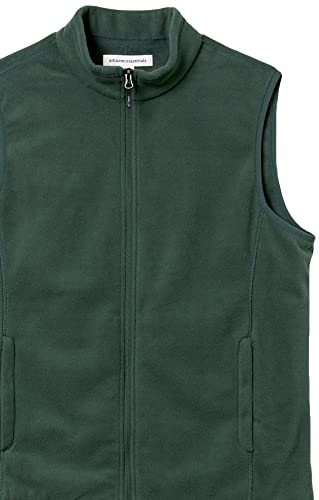 PolarZip Men's Fleece Vest – Big & Tall by Essentials