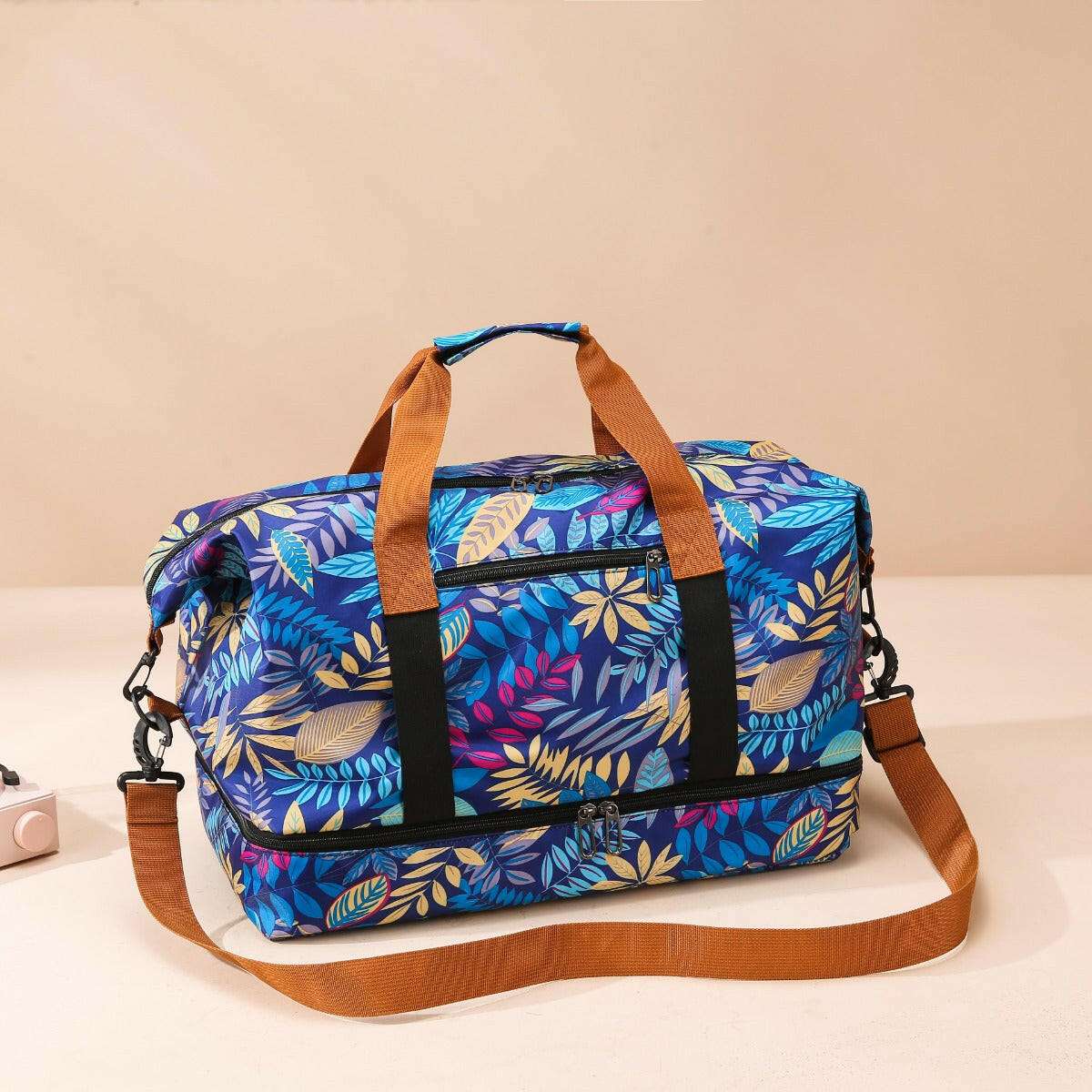 Canvas Printed Travel Bag - Luggage Travel Bags by Trendsi | Available at Handbags Specialist Headquarter