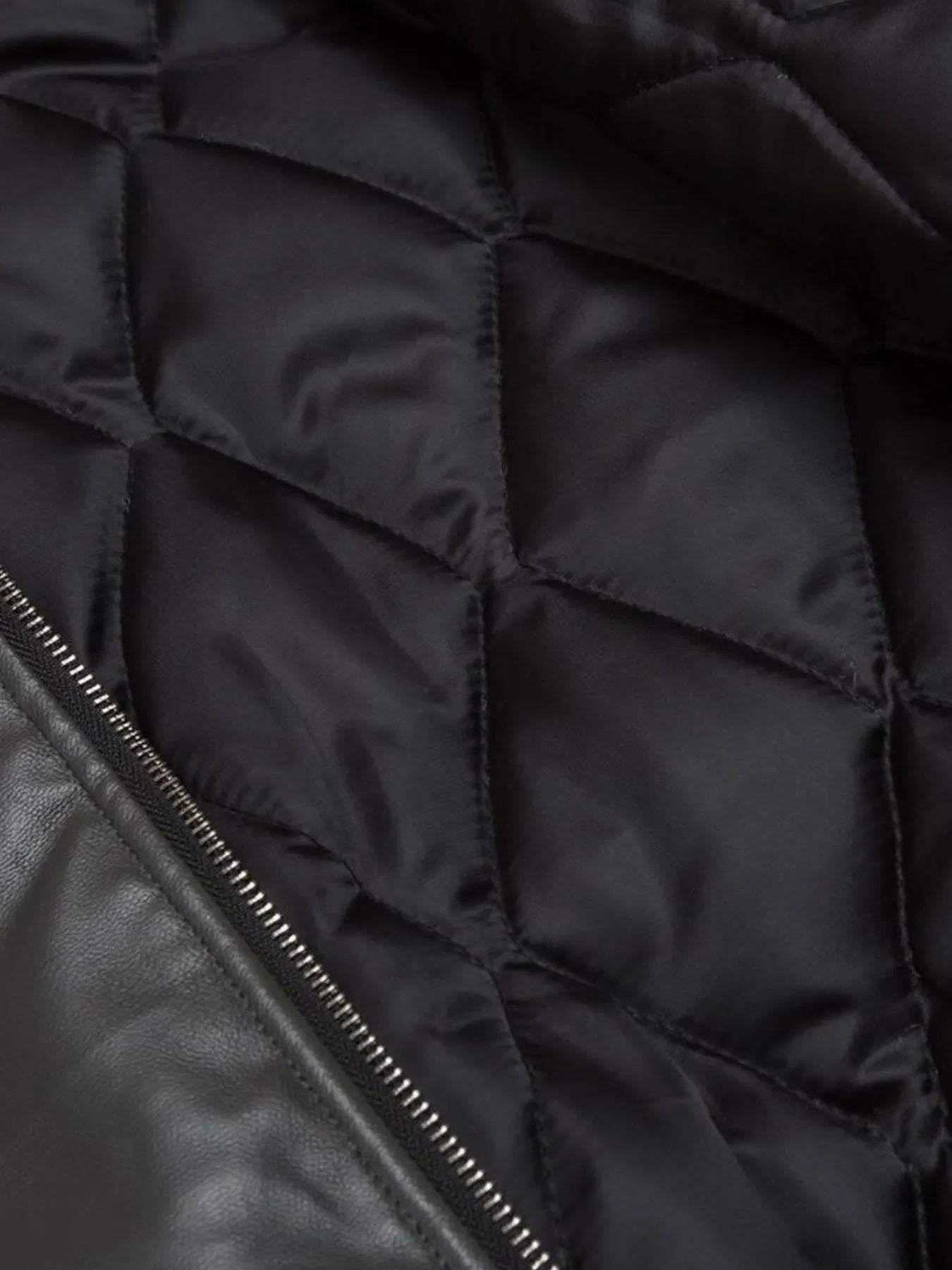 Men's Faux Fur Hooded Contrast Bomber Jacket - Men's jackets by Trendsi | Available at Handbags Specialist Headquarter