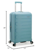 Traveler's Choice Indestructible 22 Spinner Carry-on - Luggage Travel Bags by Handbags Specialist Headquarter | Available at Handbags Specialist Headquarter