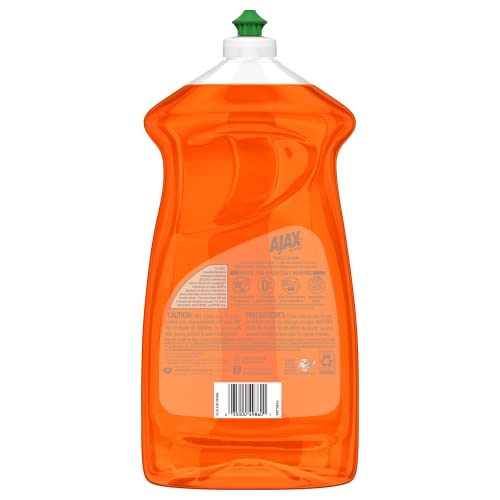 Ajax Triple Orange Dish Soap - 90 fl oz - Dish Soap Liquid by Handbags Specialist Headquarter | Available at Handbags Specialist Headquarter