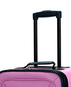 Charcoal Rockland Journey Expandable Luggage Set -  by Handbags Specialist Headquarter | Available at Handbags Specialist Headquarter