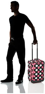Rockland Expandable Dot Luggage Set - 2 Piece -  by Handbags Specialist Headquarter | Available at Handbags Specialist Headquarter