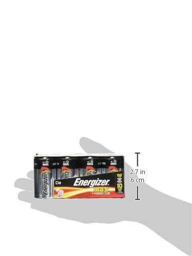 Energizer Premium D Alkaline Batteries 8-Pack - Electronics by Handbags Specialist Headquarter | Available at Handbags Specialist Headquarter
