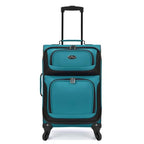 U.S. Traveler Rio Expandable Orange Carry-on -  by Handbags Specialist Headquarter | Available at Handbags Specialist Headquarter
