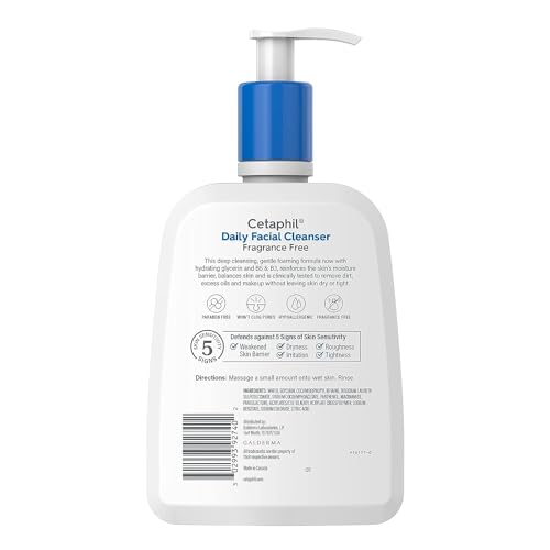 Cetaphil Gentle Foam Cleanser - 20 oz for Sensitive Skin -  by Handbags Specialist Headquarter | Available at Handbags Specialist Headquarter