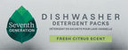 SeventhGen Citrus Sparkle Dishwasher Tabs Duo Pack -  by Handbags Specialist Headquarter | Available at Handbags Specialist Headquarter
