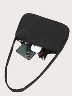 Butterfly Chain Polyester Handbag - handbags by Trendsi | Available at Handbags Specialist Headquarter