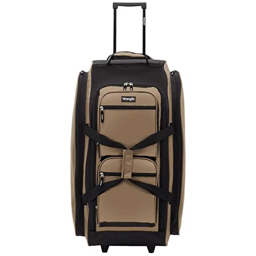 Wrangler Wesley Rolling Duffel Bag - Luggage Travel Bags by Handbags Specialist Headquarter | Available at Handbags Specialist Headquarter