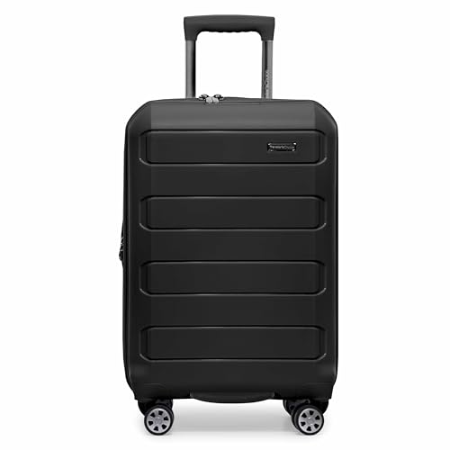 Traveler's Choice Indestructible 22 Spinner Carry-on - Luggage Travel Bags by Handbags Specialist Headquarter | Available at Handbags Specialist Headquarter