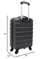 Wrangler 22 Olive Hardside Spinner Carry-On