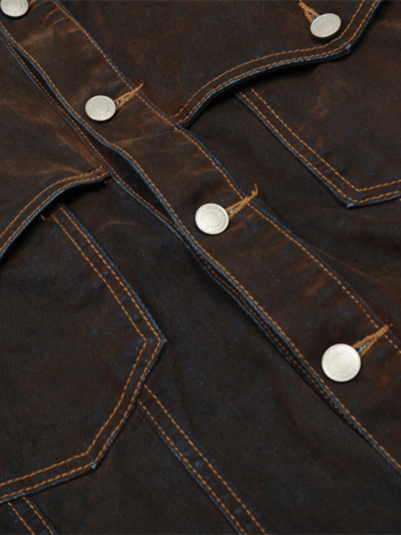 Men's Button Up Long Sleeve Denim Jacket - Men's jackets by Trendsi | Available at Handbags Specialist Headquarter