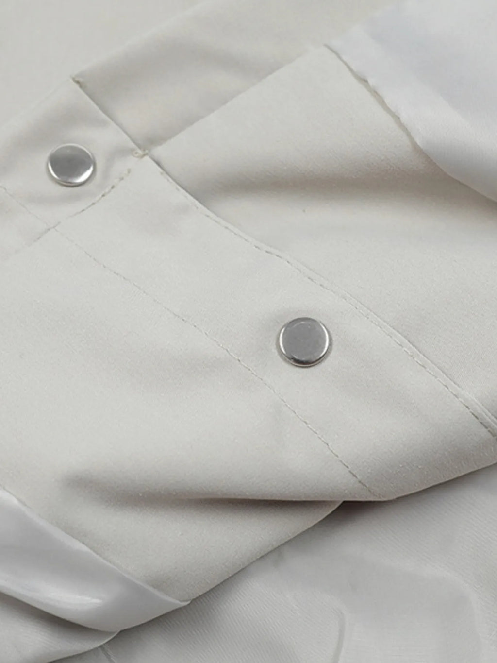 Men's Long Sleeve Jacket with Chest Pockets - Men's jackets by Trendsi | Available at Handbags Specialist Headquarter