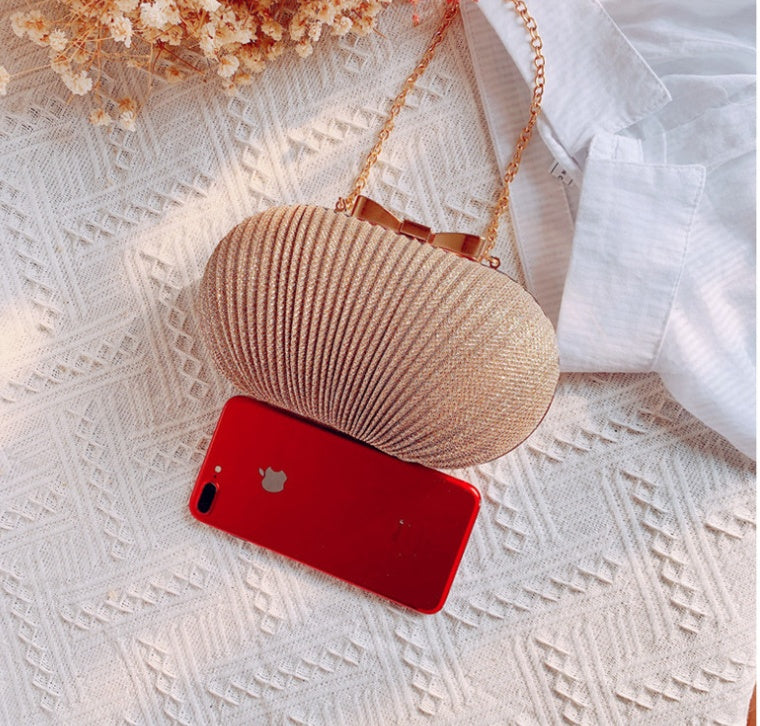 Frosted Crossbody Clutch Bag