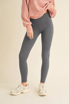 Yelete Full Size Fleece Lined High Waisted Leggings - Leggings by Trendsi | Available at Handbags Specialist Headquarter