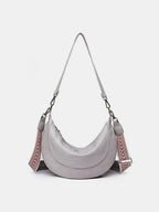 PU Leather Removable Strap Crossbody Bag - Crossbody Bag by Trendsi | Available at Handbags Specialist Headquarter