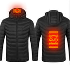 FrostGuard USB Heated Vest - Men's Thermal Zip-Up