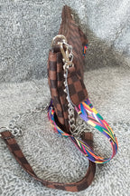 Adored PU Leather Studded Shoulder Bag - handbags by Trendsi | Available at Handbags Specialist Headquarter