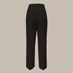 Chic High-Waist Wide Leg Pants - Daily Wear Essential